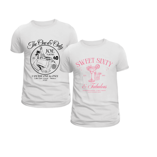 Personalized Birthday T-Shirt