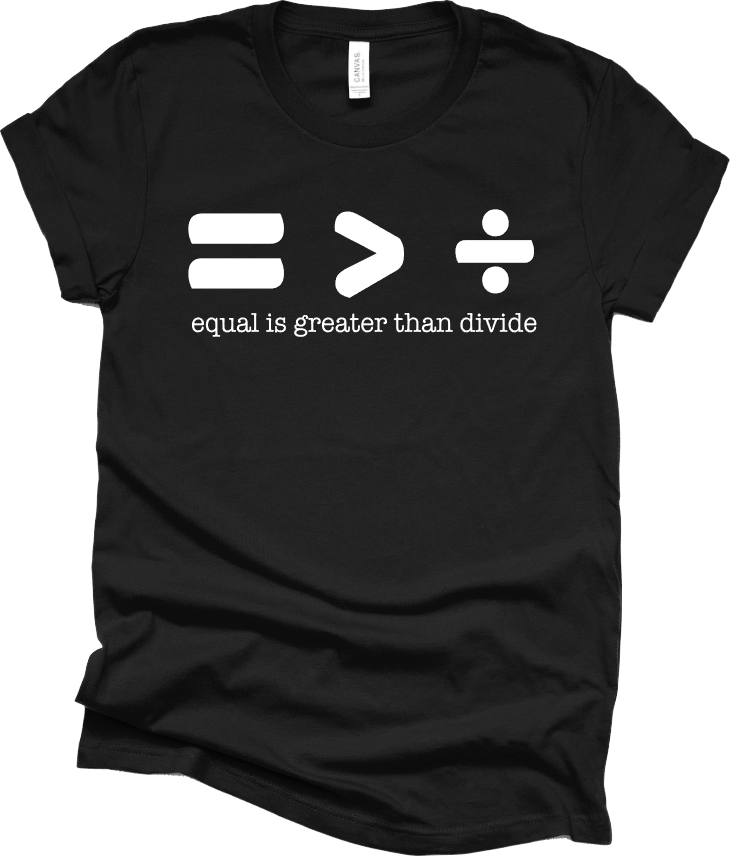 Equal is Greater than Divide