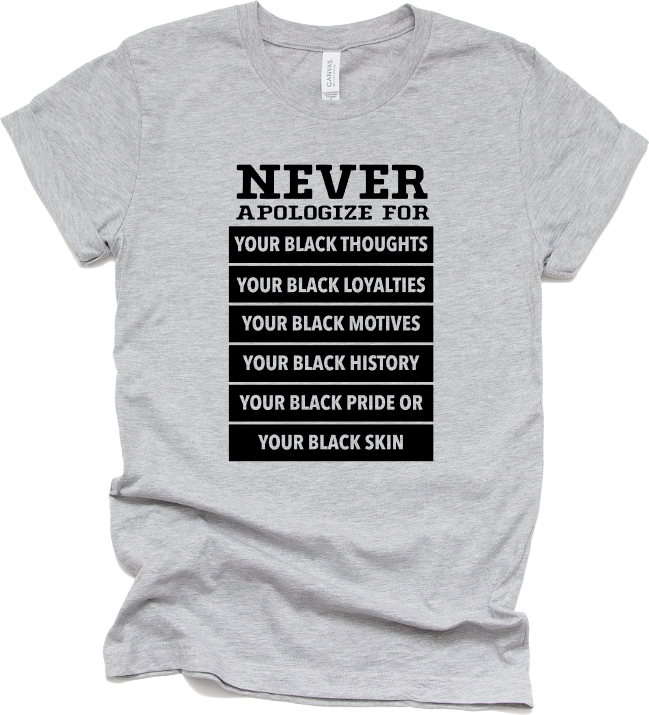 Never Apologize